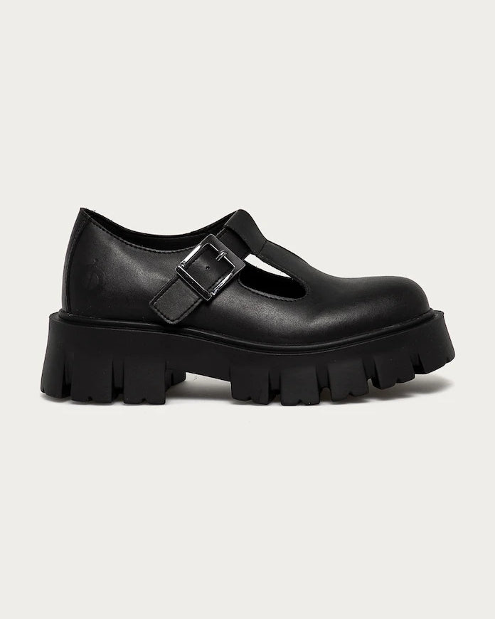 Altercore Jane Vegan Black Yarım Ayakkabılar