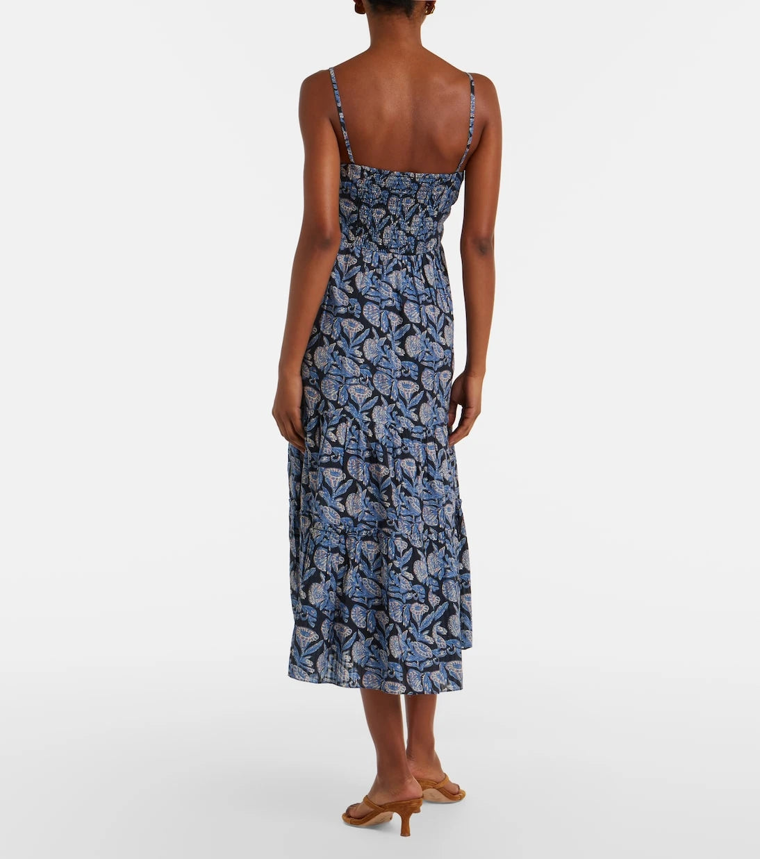 Ulla Johnson - Aydin floral cotton-blend midi dress