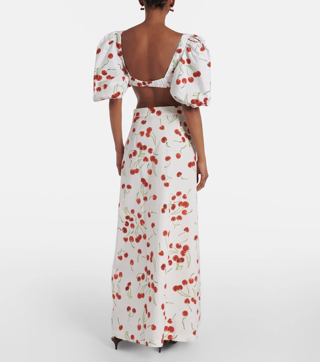 Adriana Degreas - Printed cotton bandeau top
