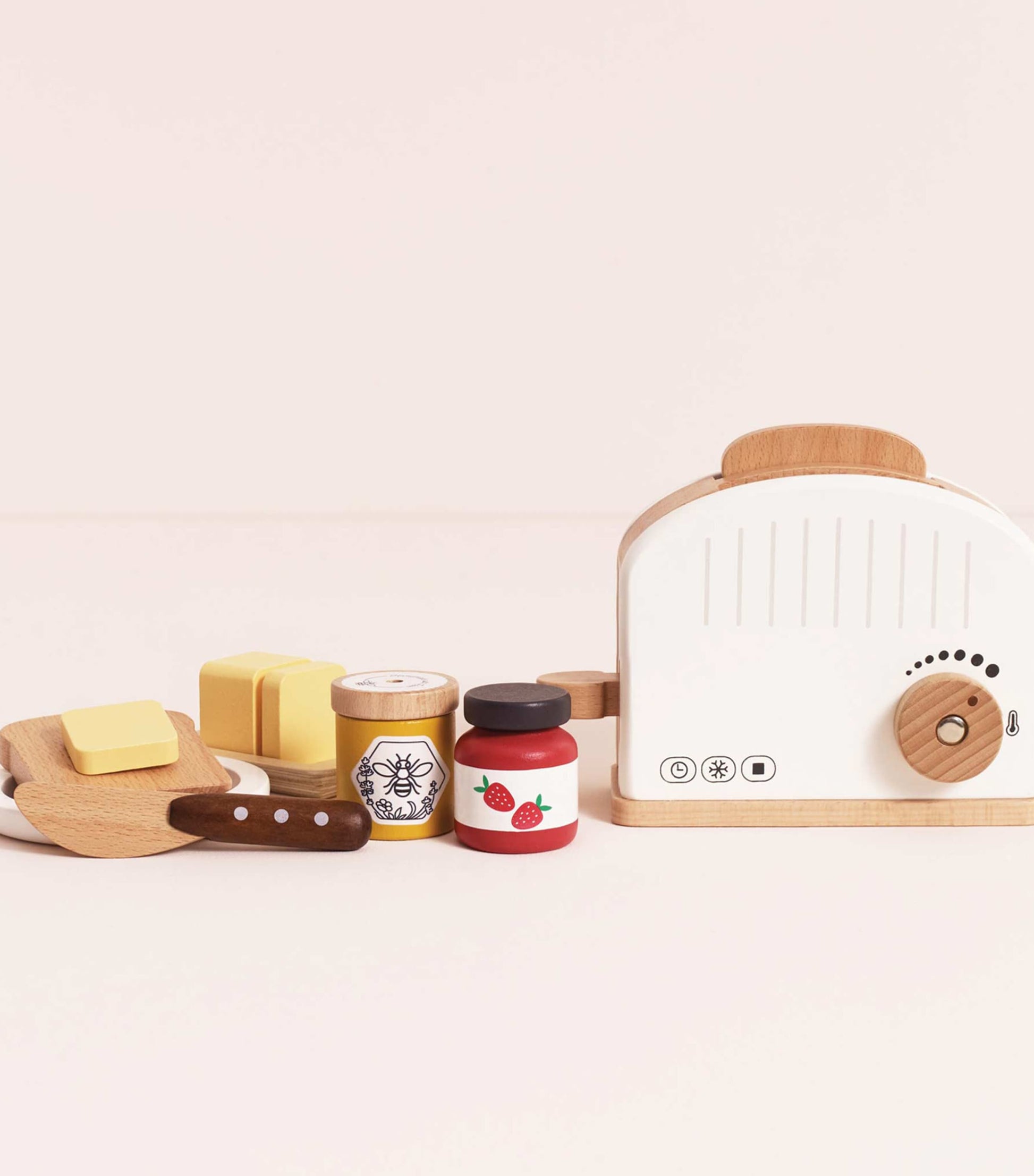 Wooden Breakfast Toaster Playset