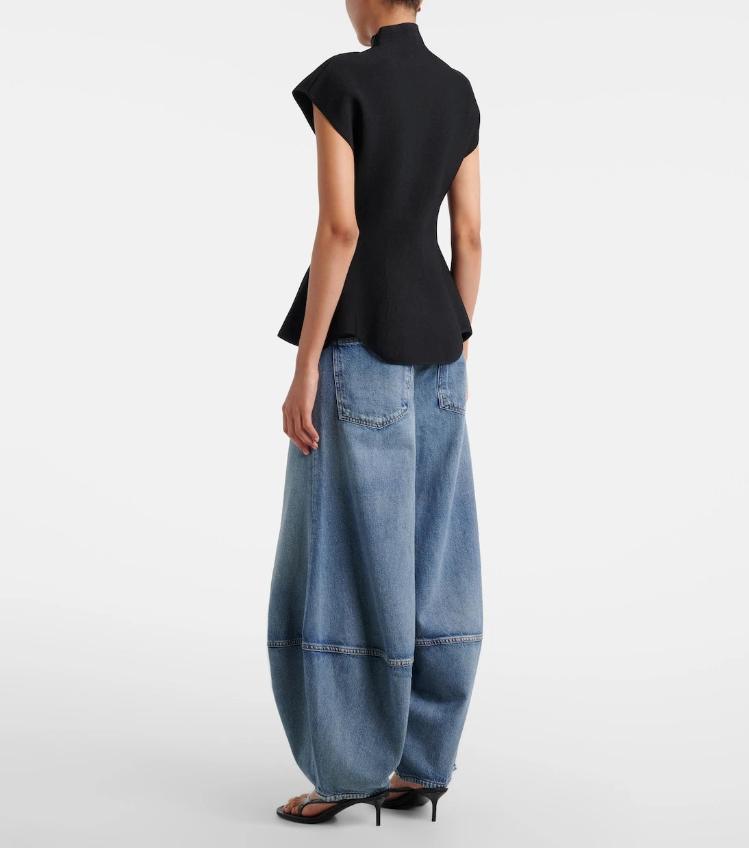 Agolde - Lantern barrel-leg jeans