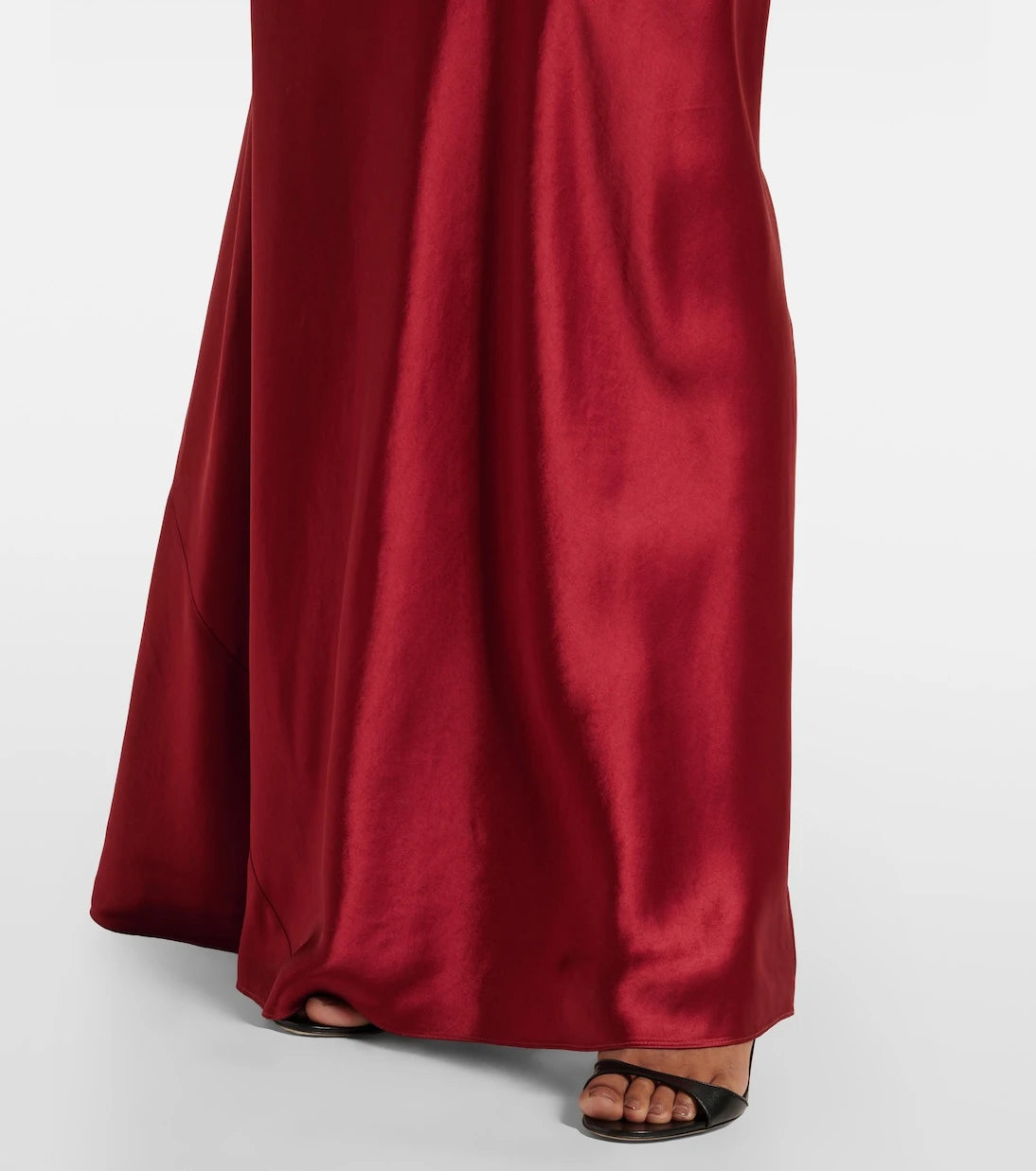 Vince - Satin maxi skirt