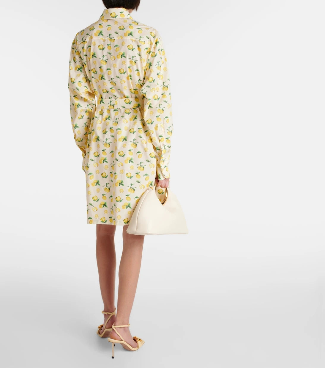 Sportmax - Boero printed cotton shirt dress