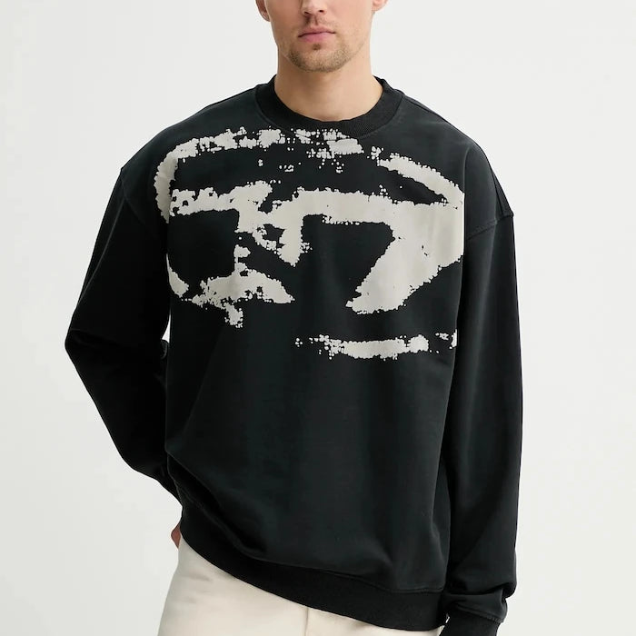 Pamuklu sweatshirt Diesel S-BOXT-N5