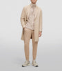 BOSS Beige Camel Hair Overcoat