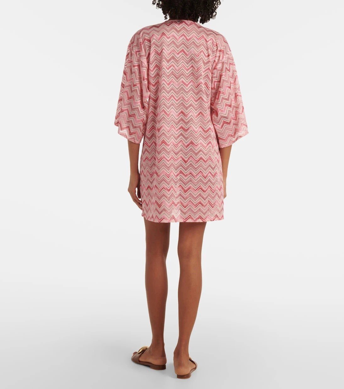 Missoni - Chevron lamé kaftan
