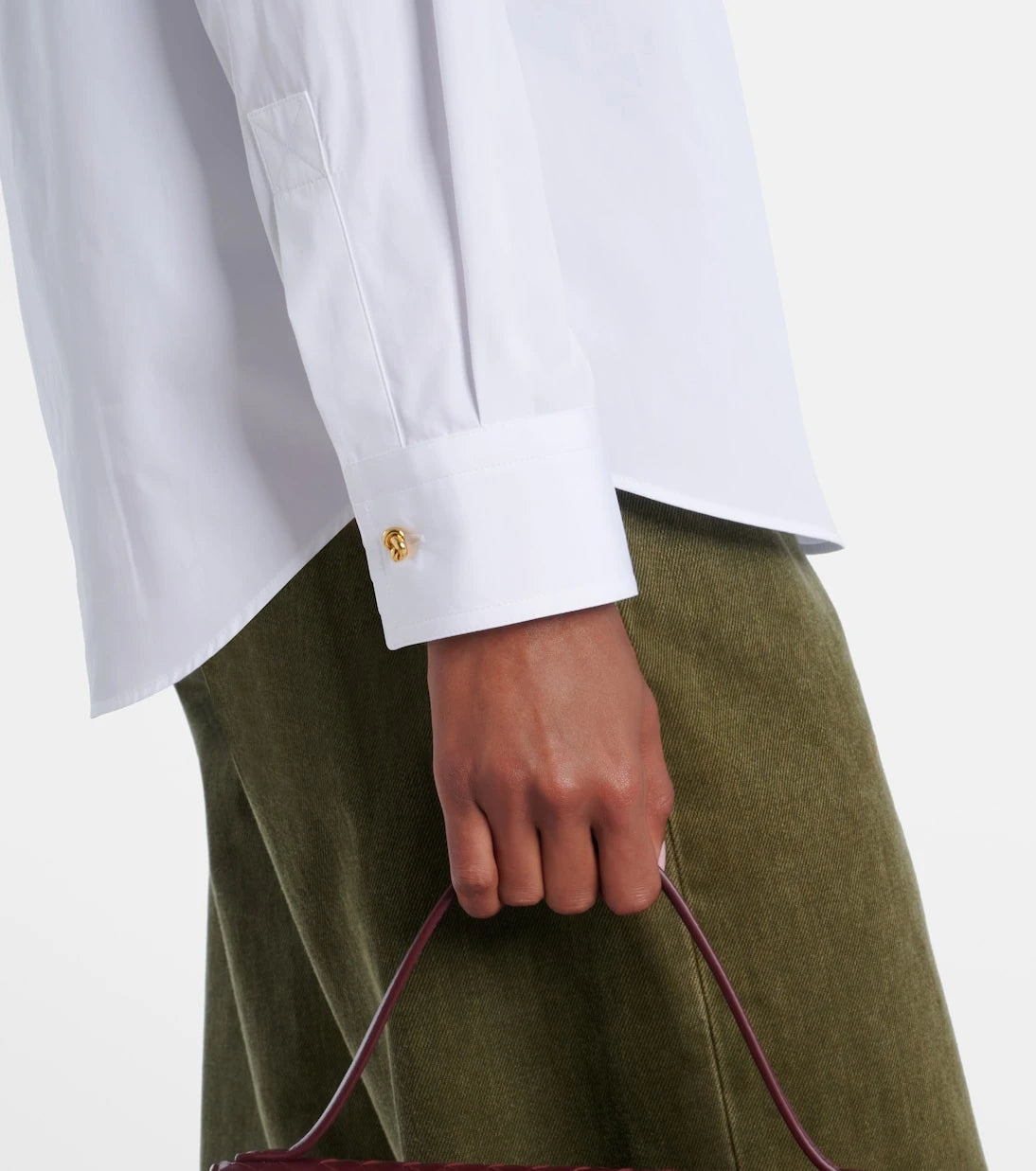 Bottega Veneta - Knot cotton poplin shirt