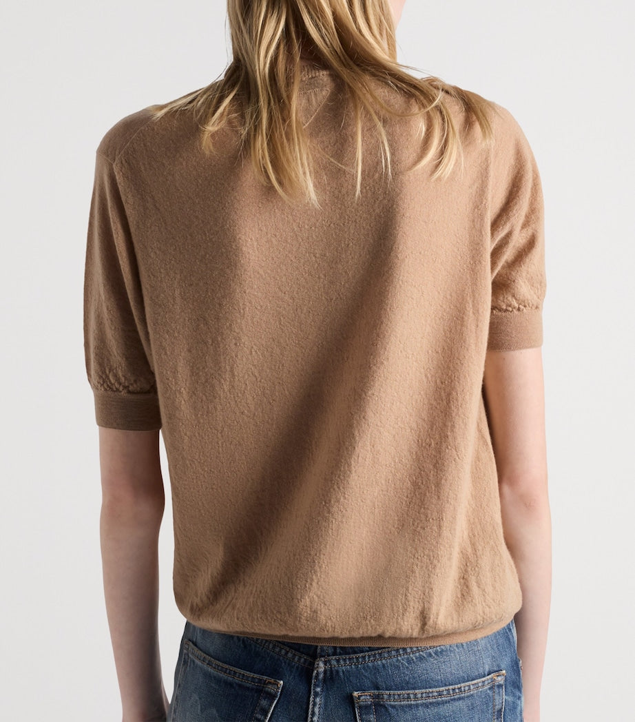 Prada Brown Cashmere Sweatshirt