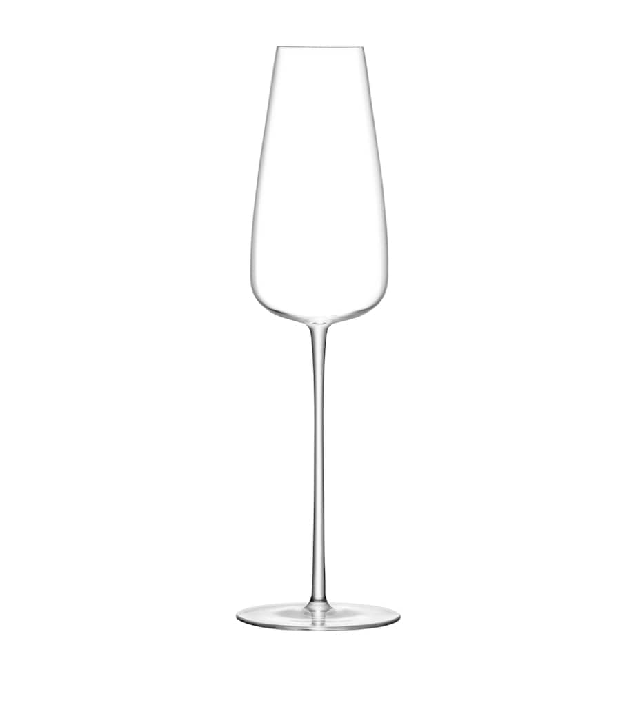 Set of 2 Wine Culture Champagne Flutes (330ml)