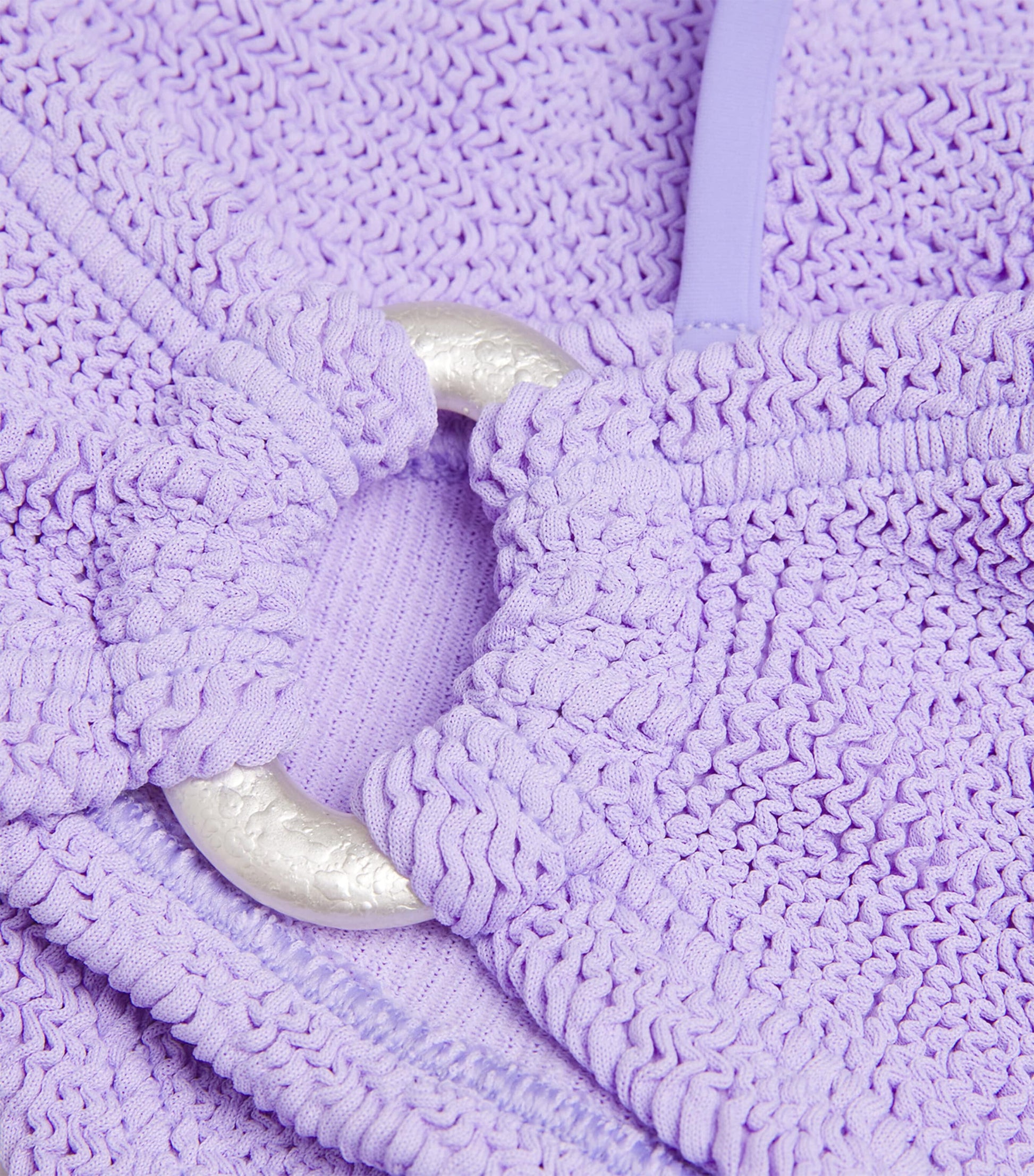 Purple Misty Pearl Hoop Bikini