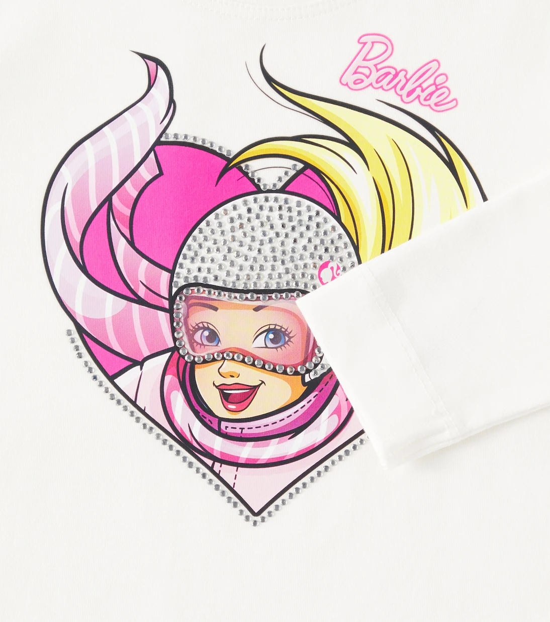 Monnalisa - x Barbie® cotton-blend T-shirt