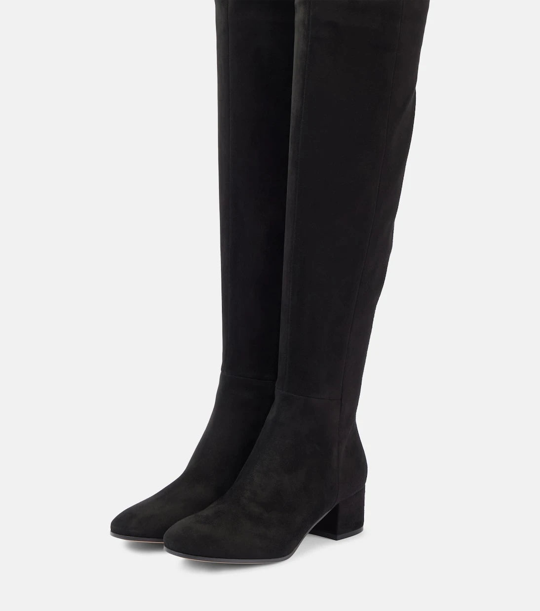 Gianvito Rossi - Suede knee-high boots