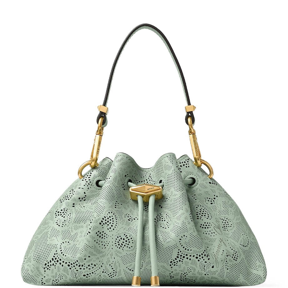 Jimmy Choo Cinch Small Leather Shoulder Bag