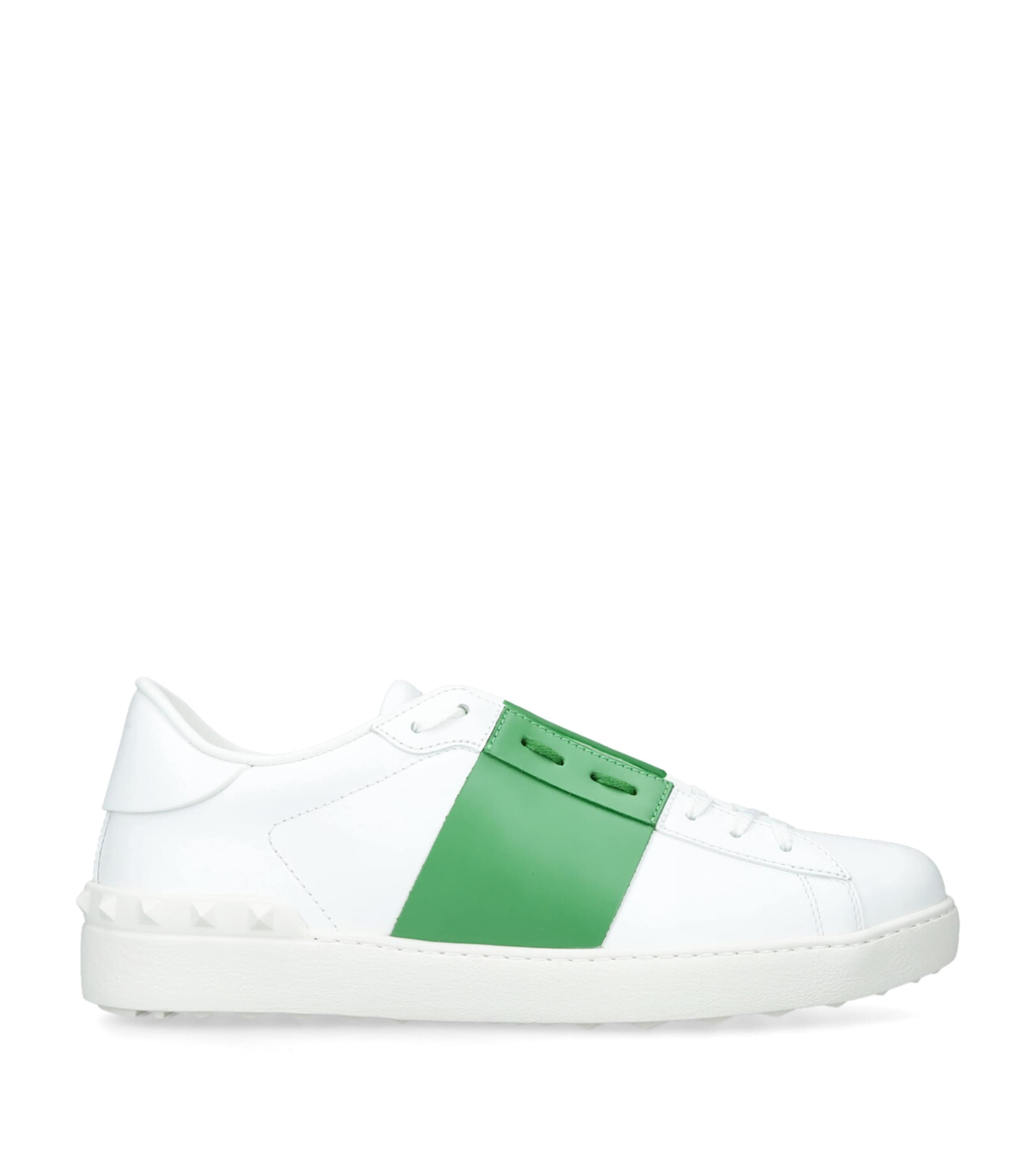Valentino Garavani Leather Open Sneakers
