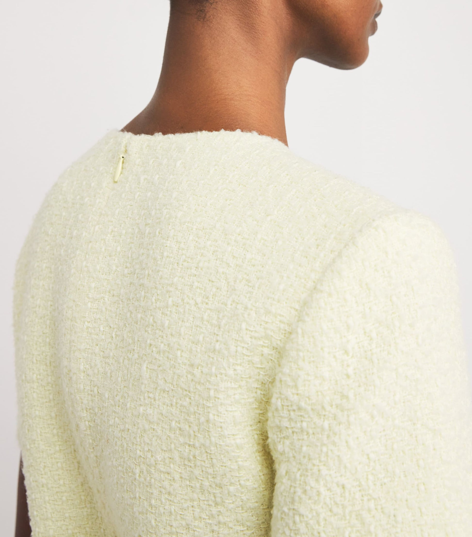 Self-Portrait Bouclé Belted Mini Dress