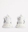 Balenciaga White Track Signature Sneakers