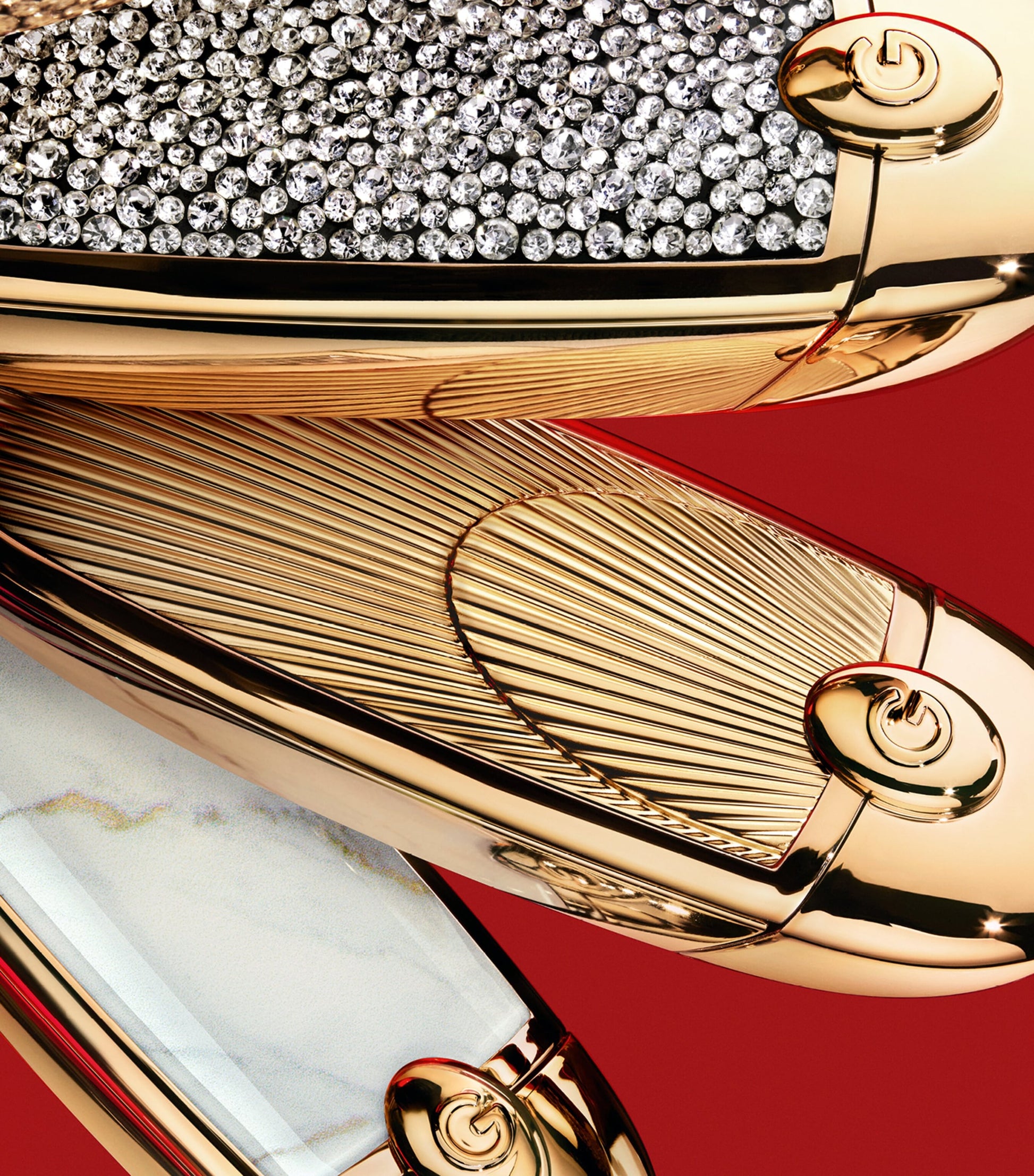 Art Deco Rouge G Lipstick Case