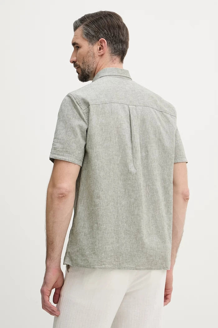 Barbour риза мъжка с лен Shirt Dept - Summer