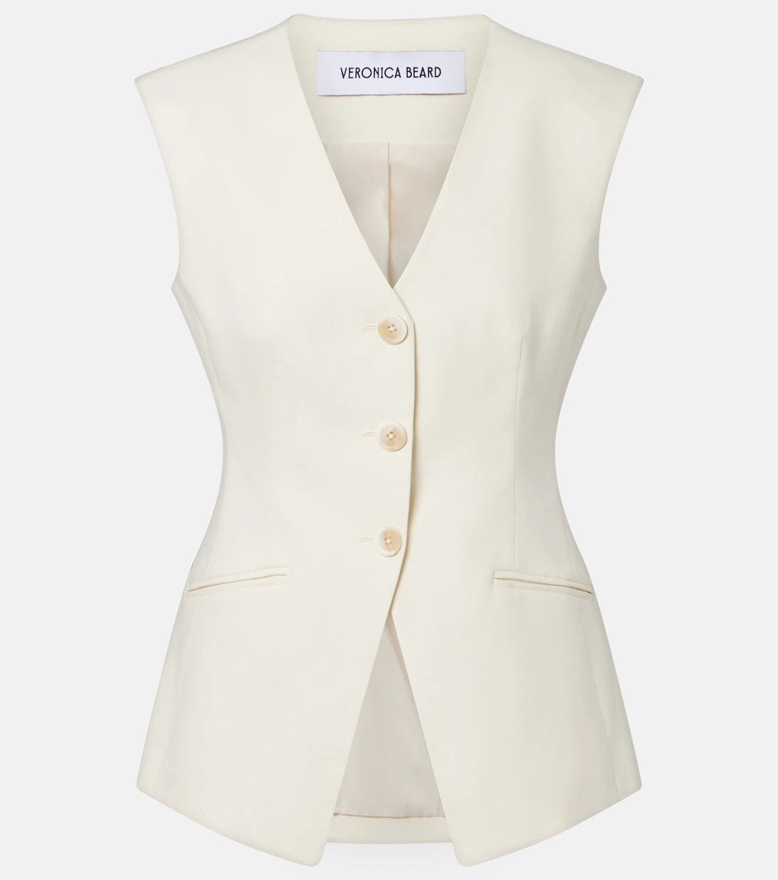 Veronica Beard - Gillson cotton-blend twill vest