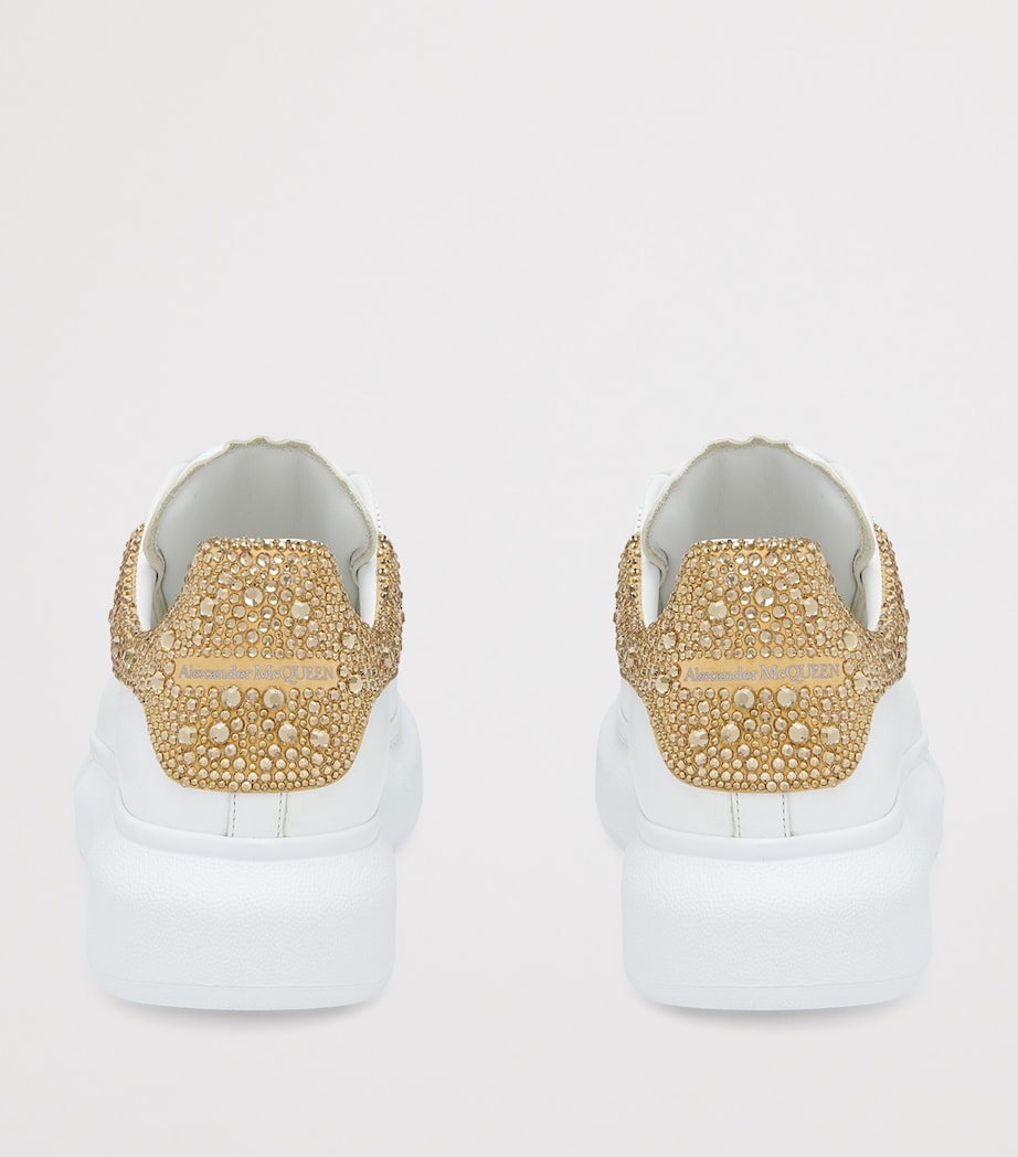 McQueen White Leather Oversized Sneakers