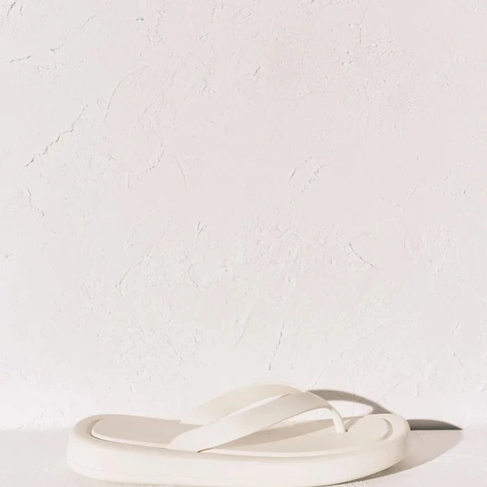 women'secret kadın düz tabanlı terlik SI FLIP FLOP CREAM