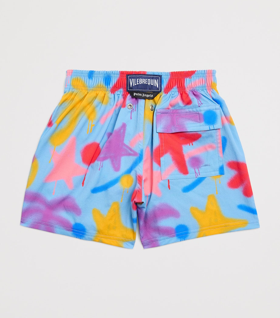 Palm Angels Kids x Vilebrequin Palms Spray Swim Shorts (4-12+ Years)