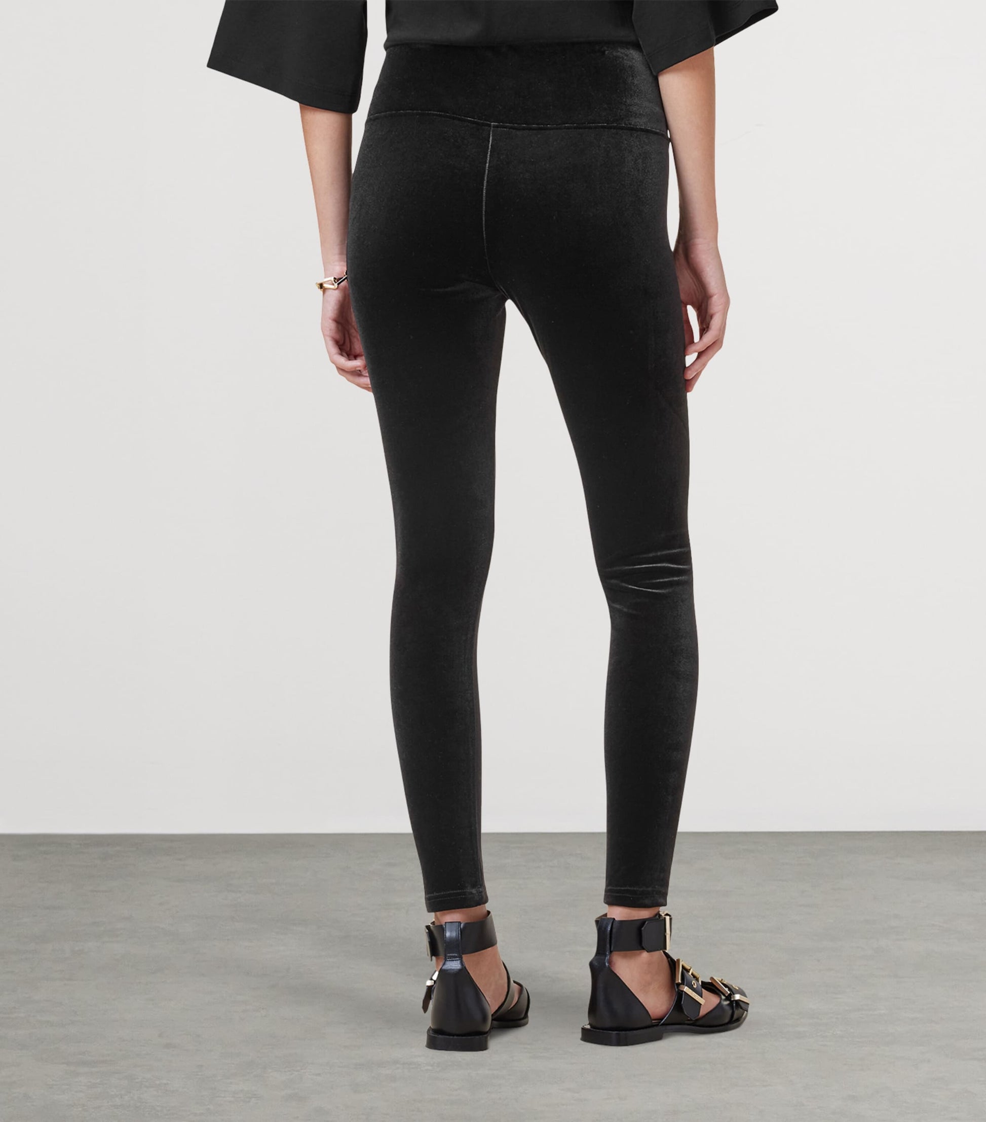 Black Velvet Cora Leggings