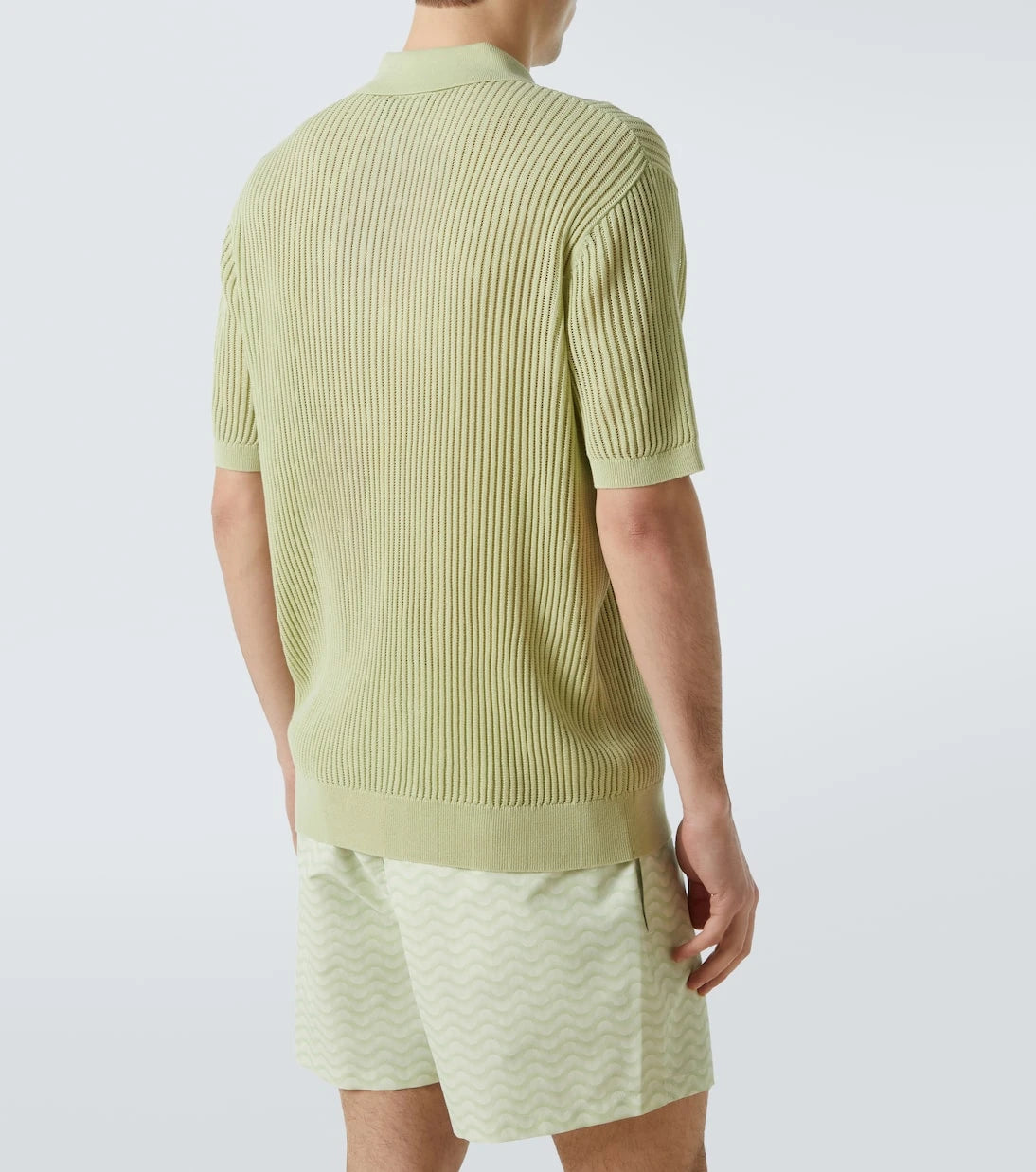 Frescobol Carioca - Vidal cotton-blend polo sweater