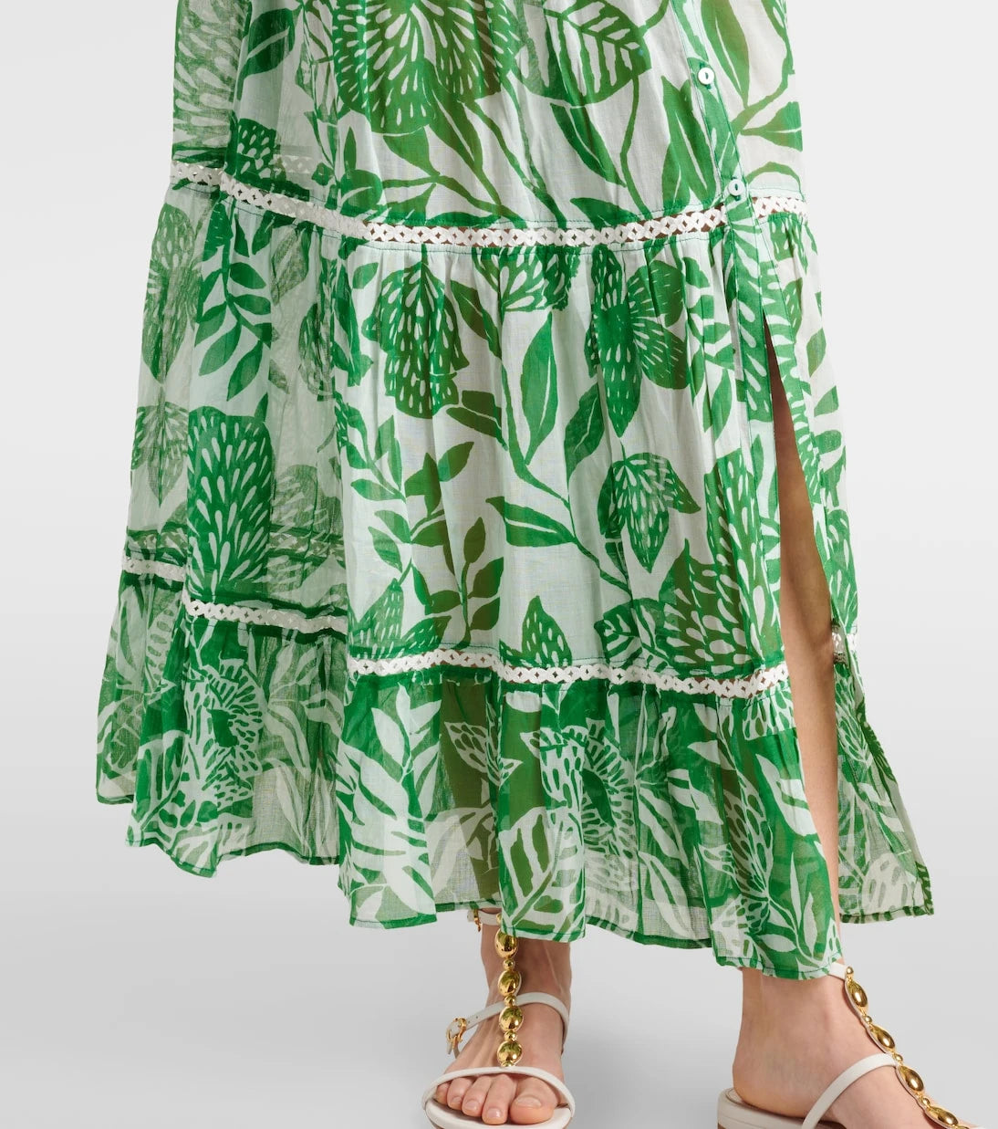 Poupette St Barth - Kora printed cotton maxi dress