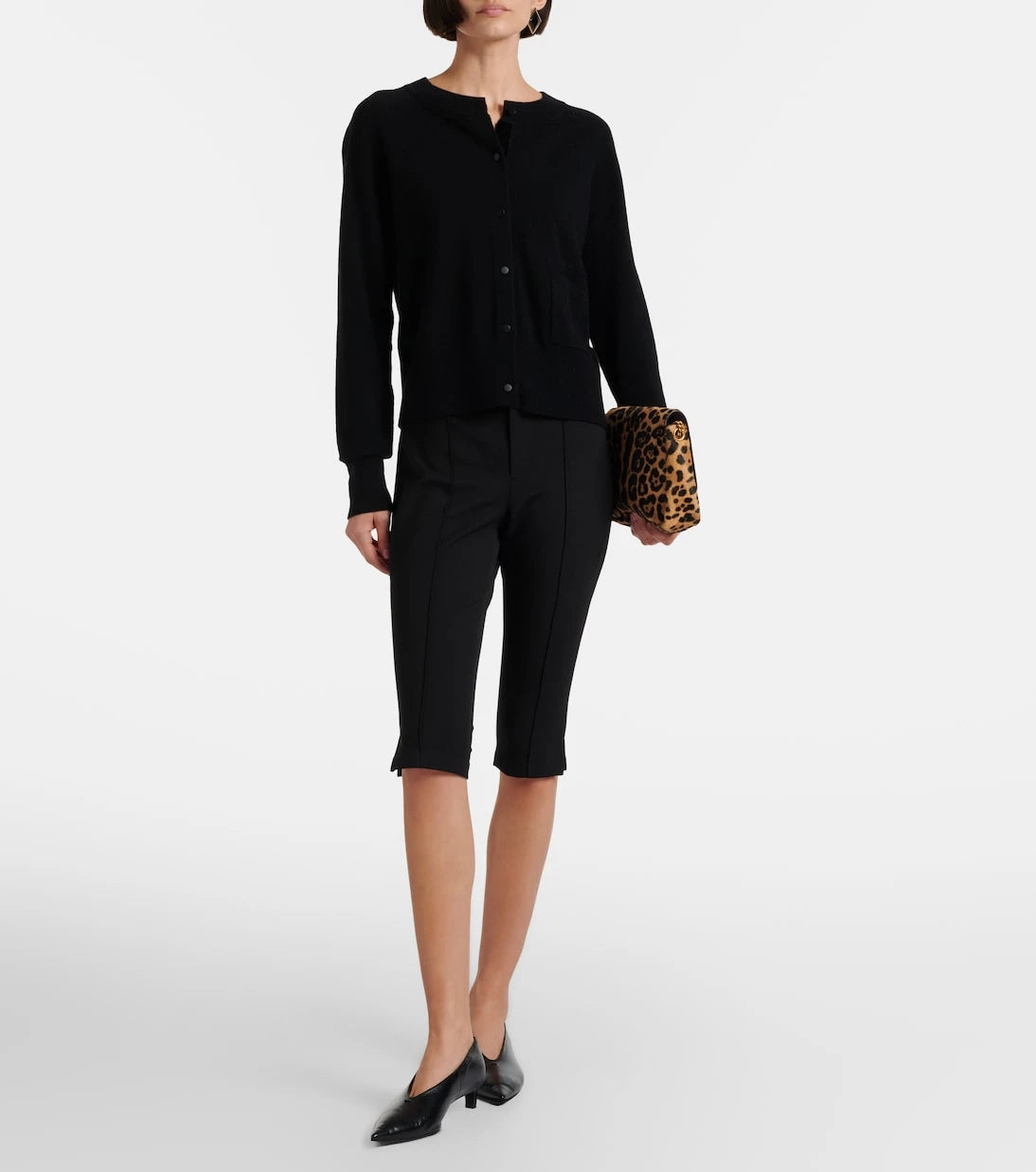 Vince - Mid-rise slim capri pants