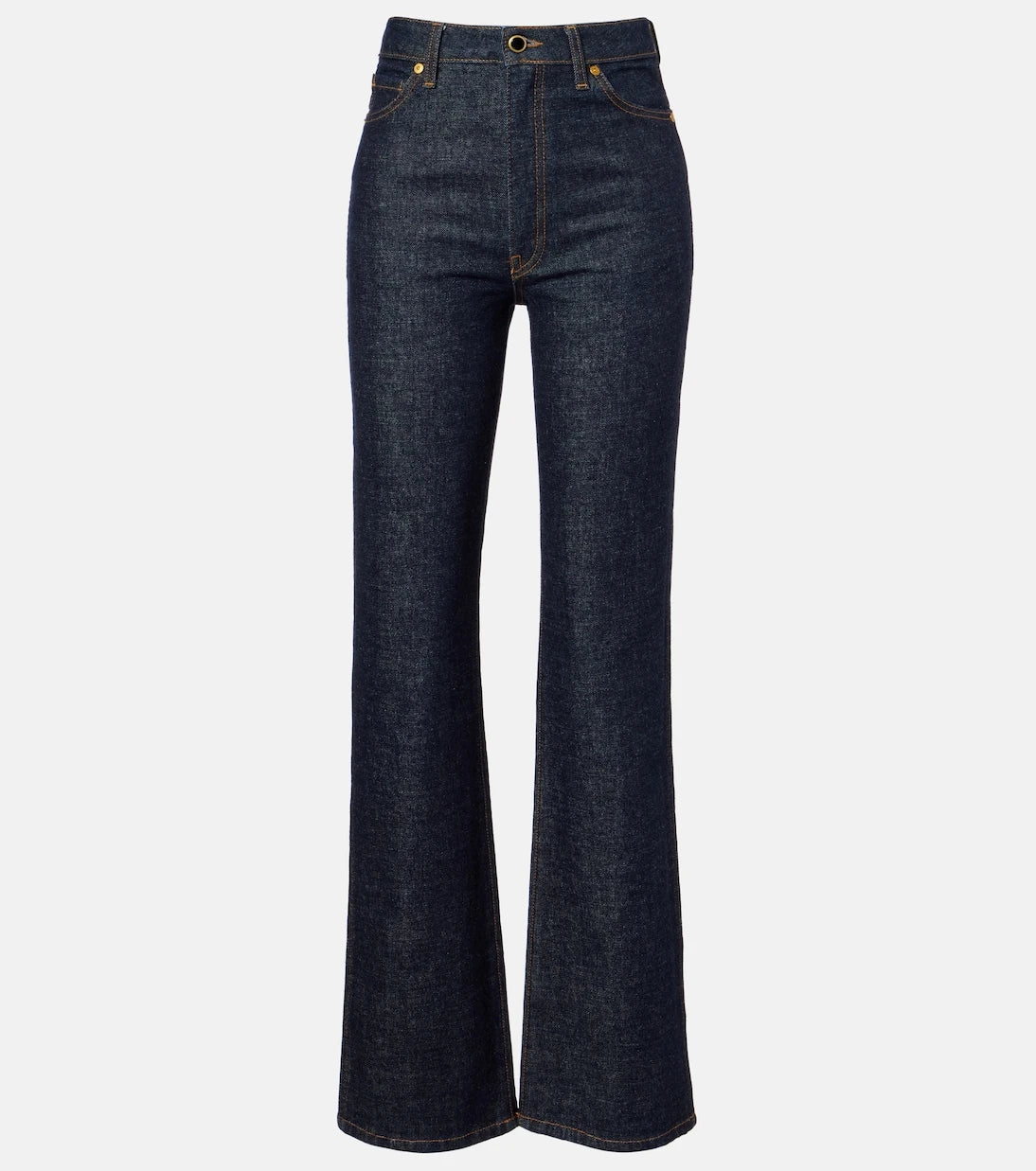 Khaite - Danielle high-rise straight jeans