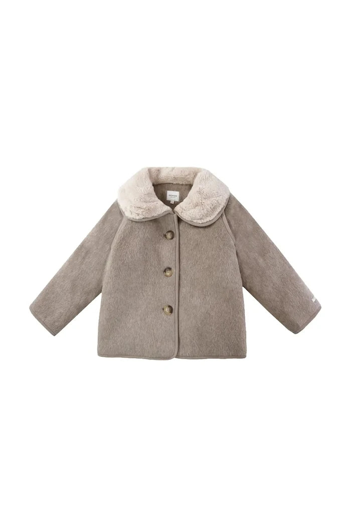 Yünlü Çocuk Montu Levian Jacket