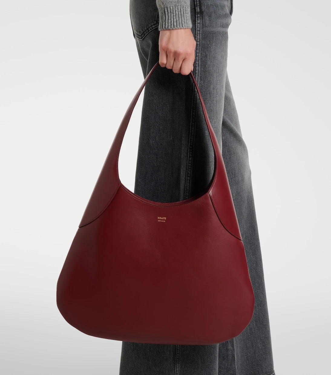 Khaite - Joan Large leather shoulder bag