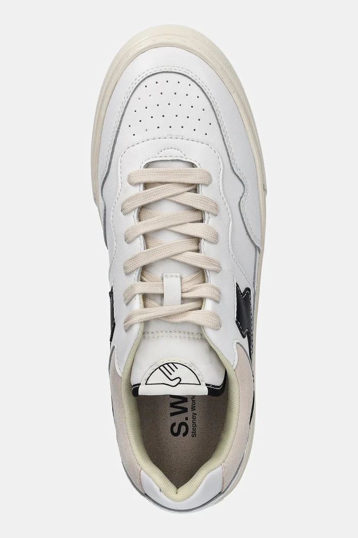 Deri S.W.C Pearl-Strike Leather Sneaker