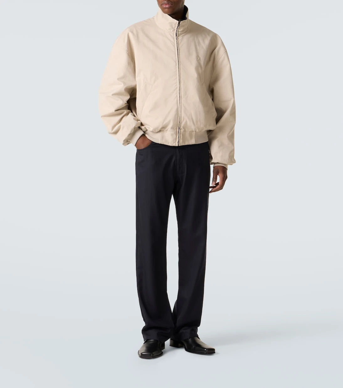 Balenciaga - Concorde leather Derby shoes