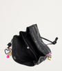 Balenciaga Black Leather Rodeo Shoulder Bag