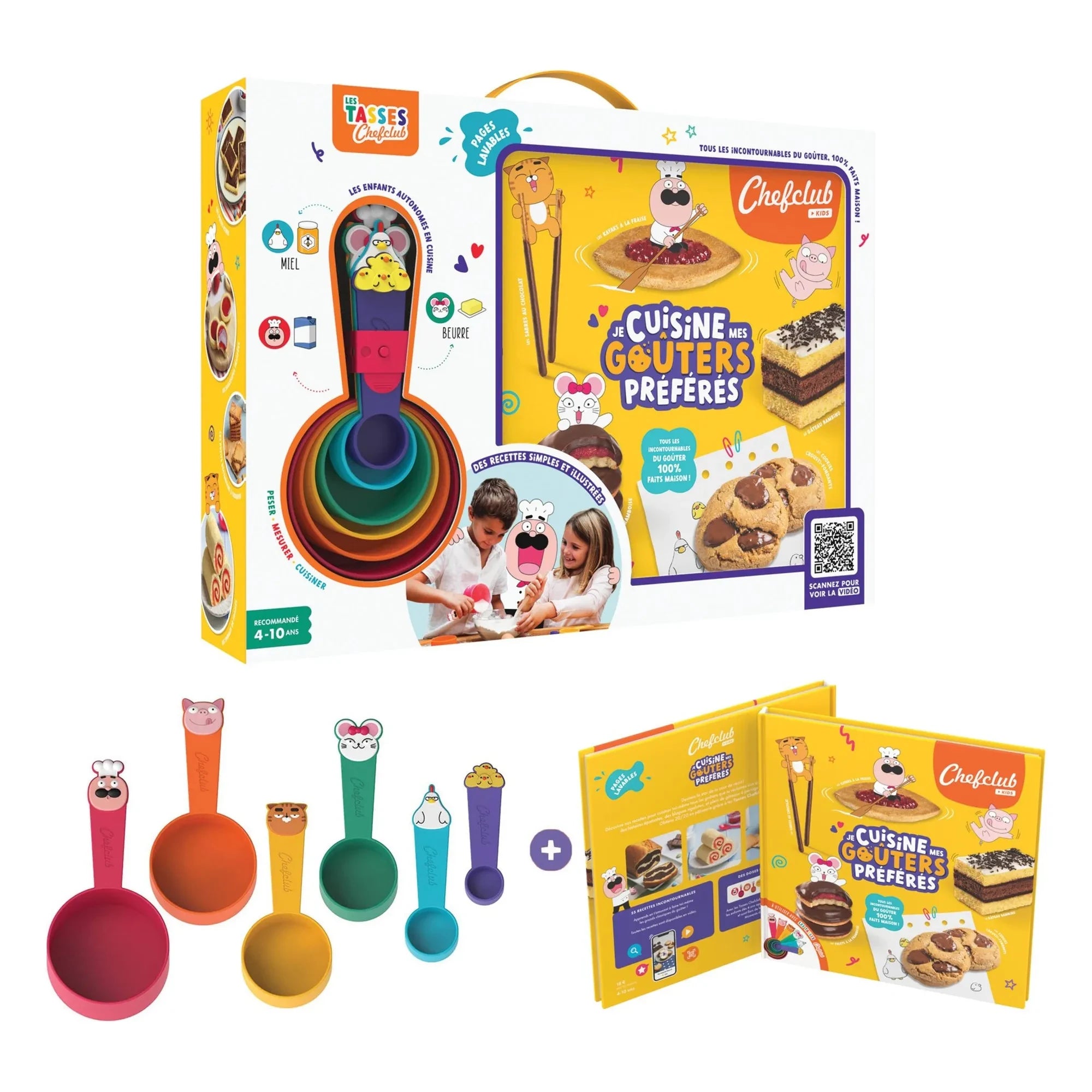 Chefclub - Coffret Je cuisine mes goûters préférés
