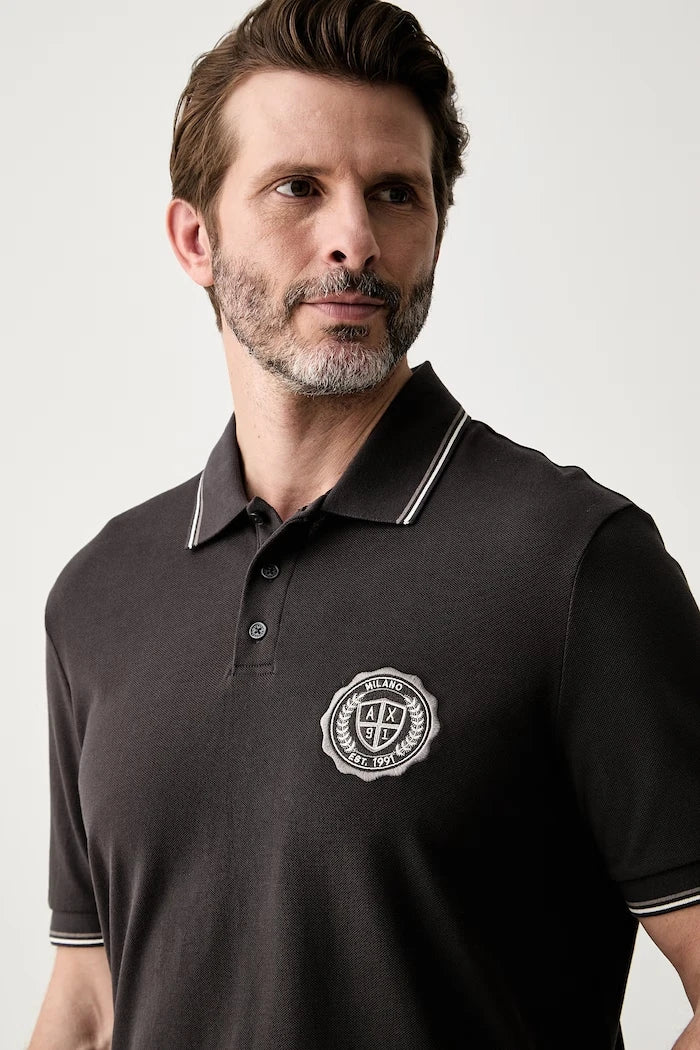 Armani Exchange Pamuklu Erkek Polo Tişört