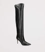Leather Hansen Knee-High Boots BLACK