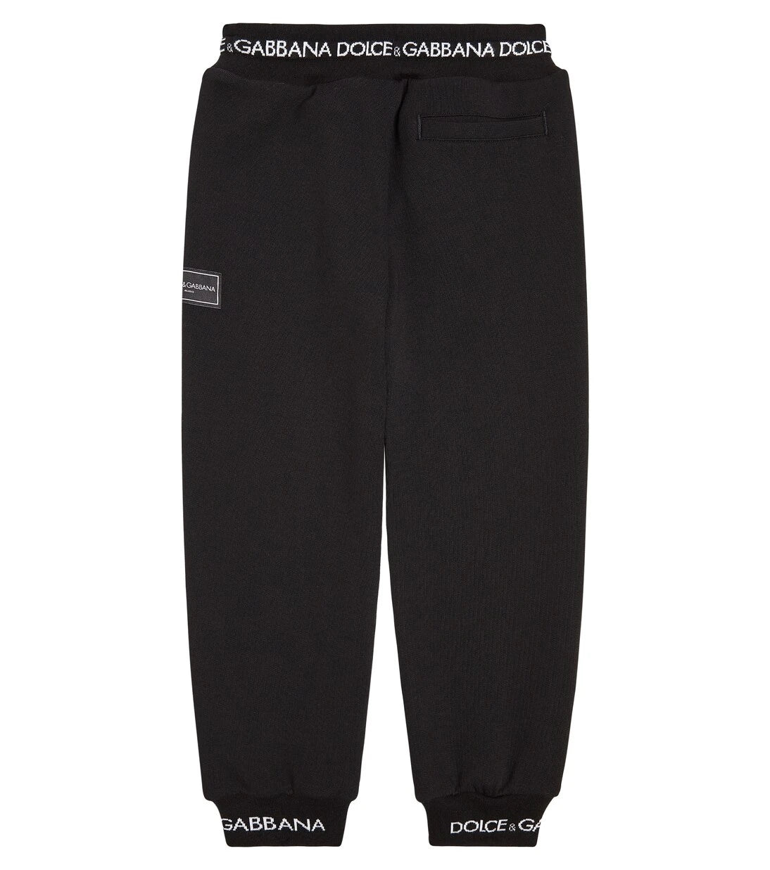 Dolce&Gabbana Kids - Logo cotton jersey sweatpants
