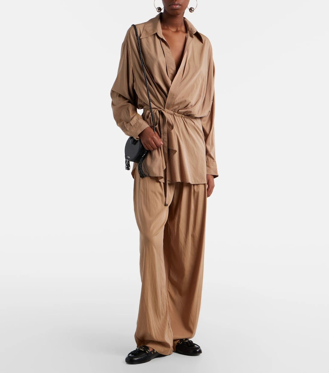 Isabel Marant - Keren gathered wrap top