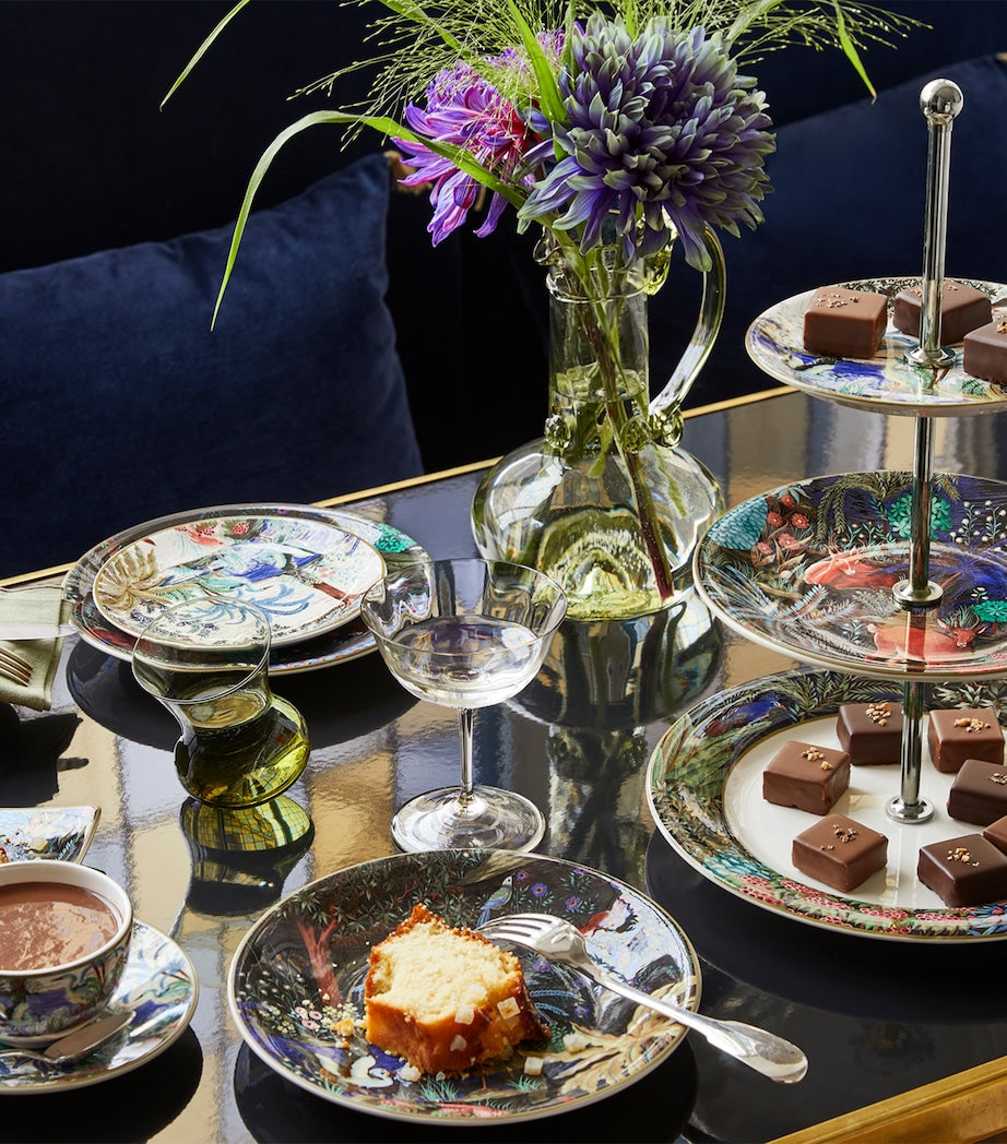 Gien Set of 4 Jardin Du Palais Soup Plates (27cm)