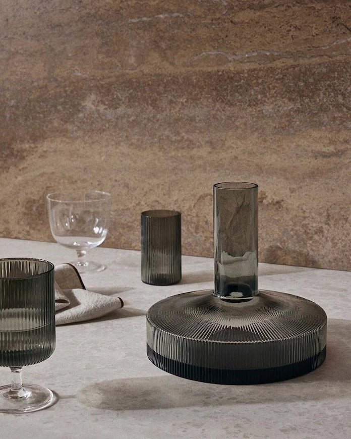 ferm LIVING Ripple Şarap Karafı
