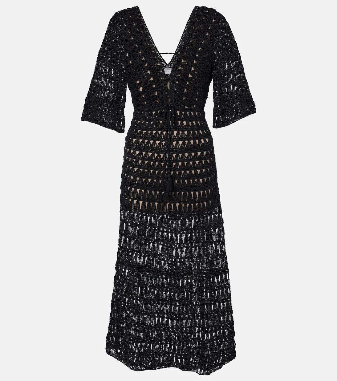 Anna Kosturova - Marissa cotton crochet maxi dress