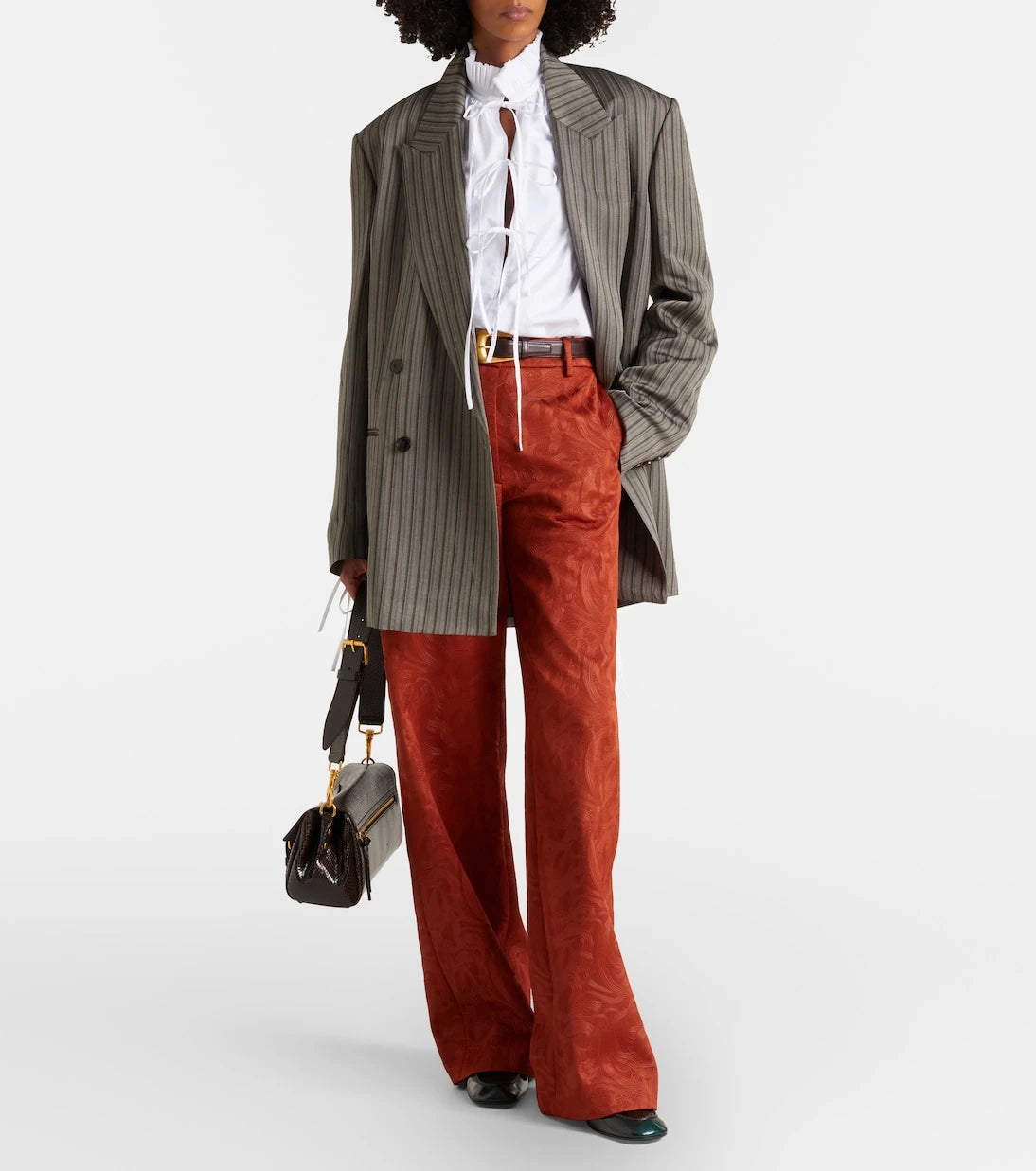 Dries Van Noten - Patent leather penny loafers