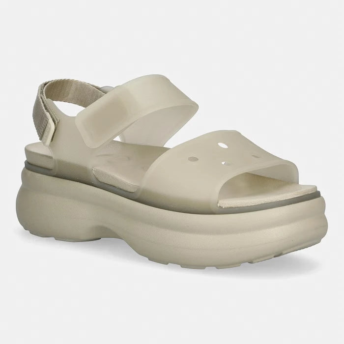 Crocs Kadın Platform Sandalet Soho Frosted Y Strap Sandal