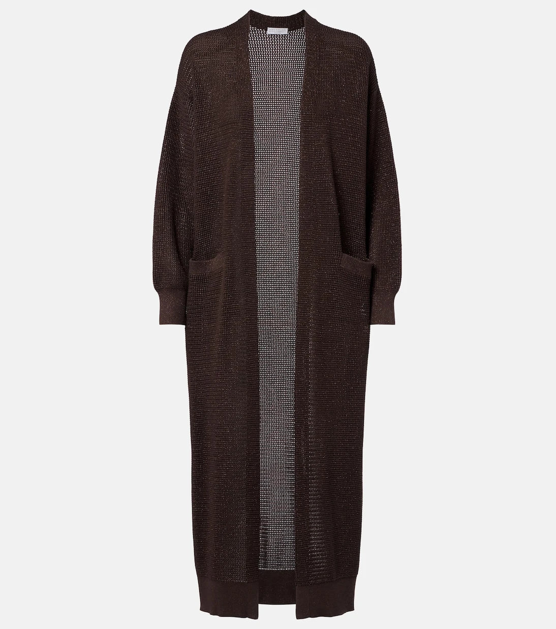 Brunello Cucinelli - كارديجان لاميه من مزيج القطن