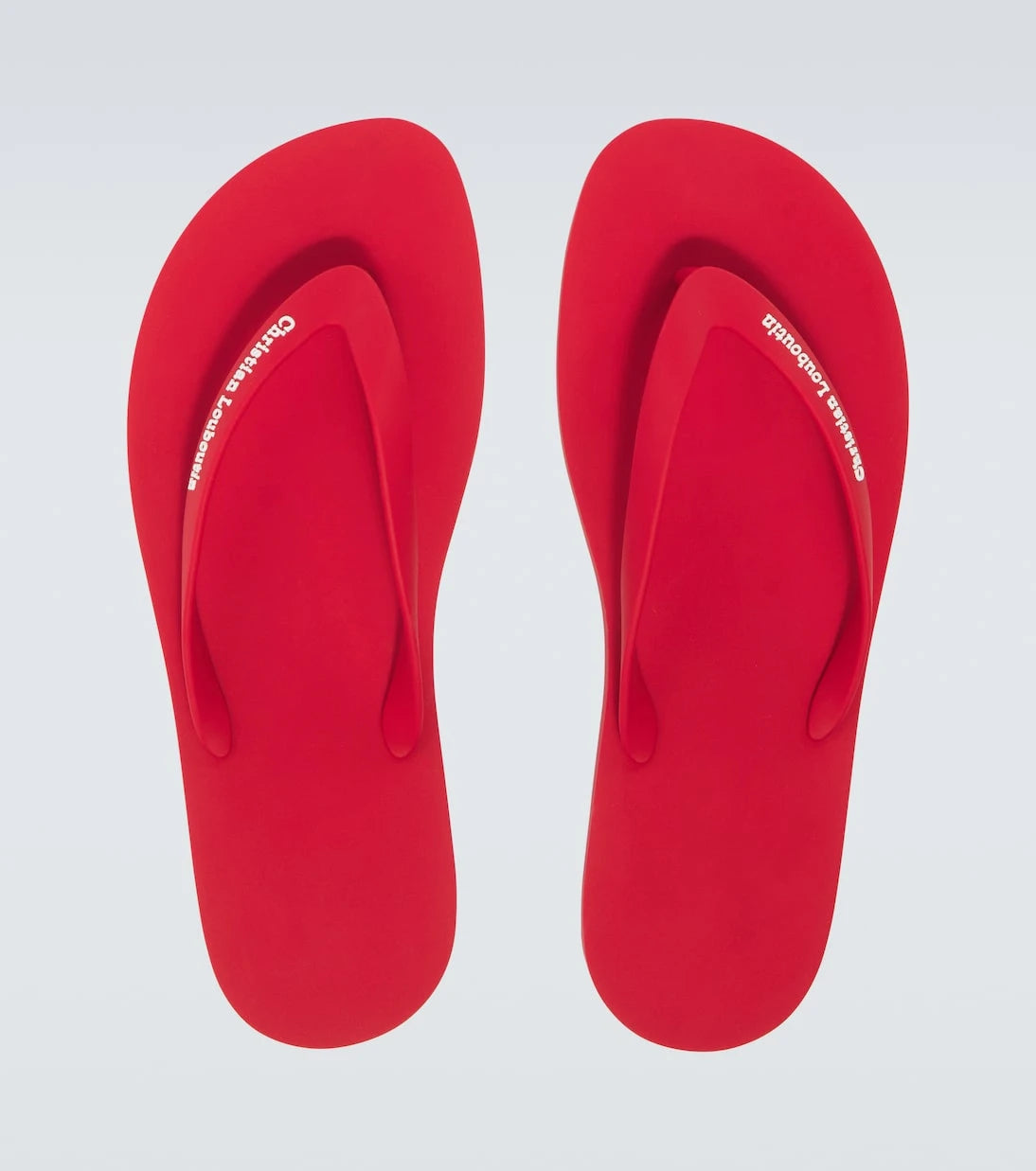 Christian Louboutin - Logo thong sandals