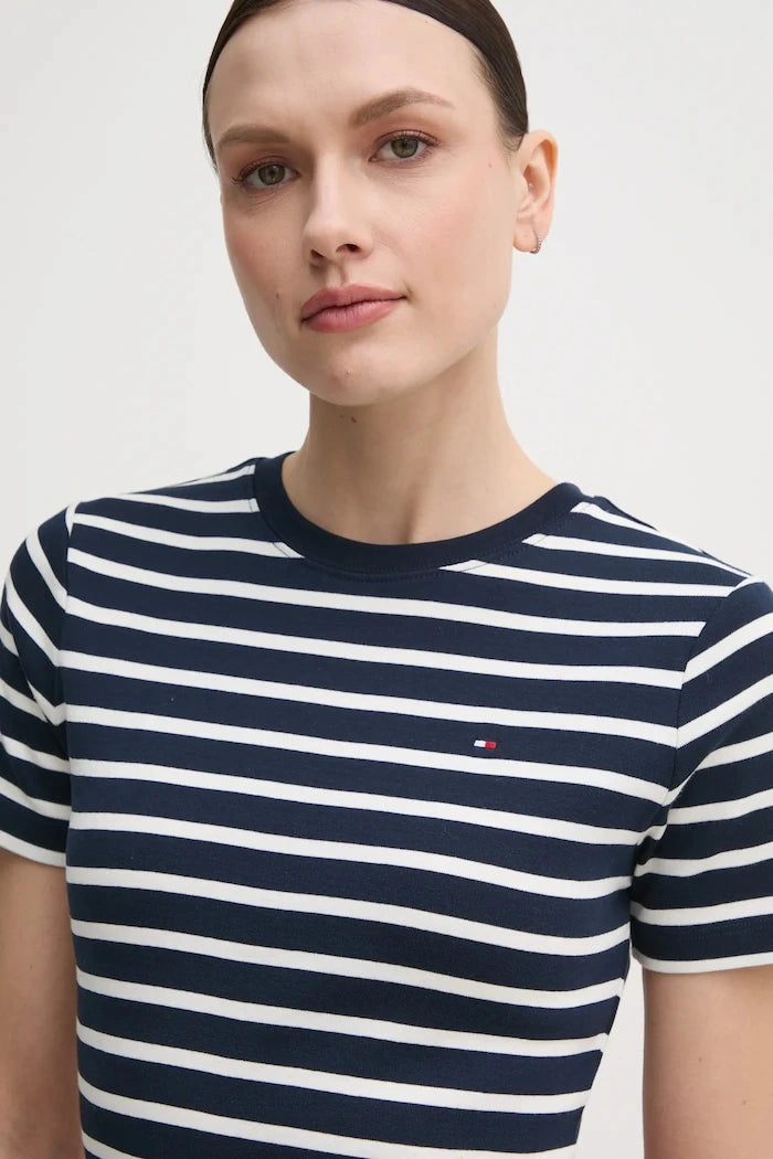 Tommy Hilfiger pamuklu kadın tişört