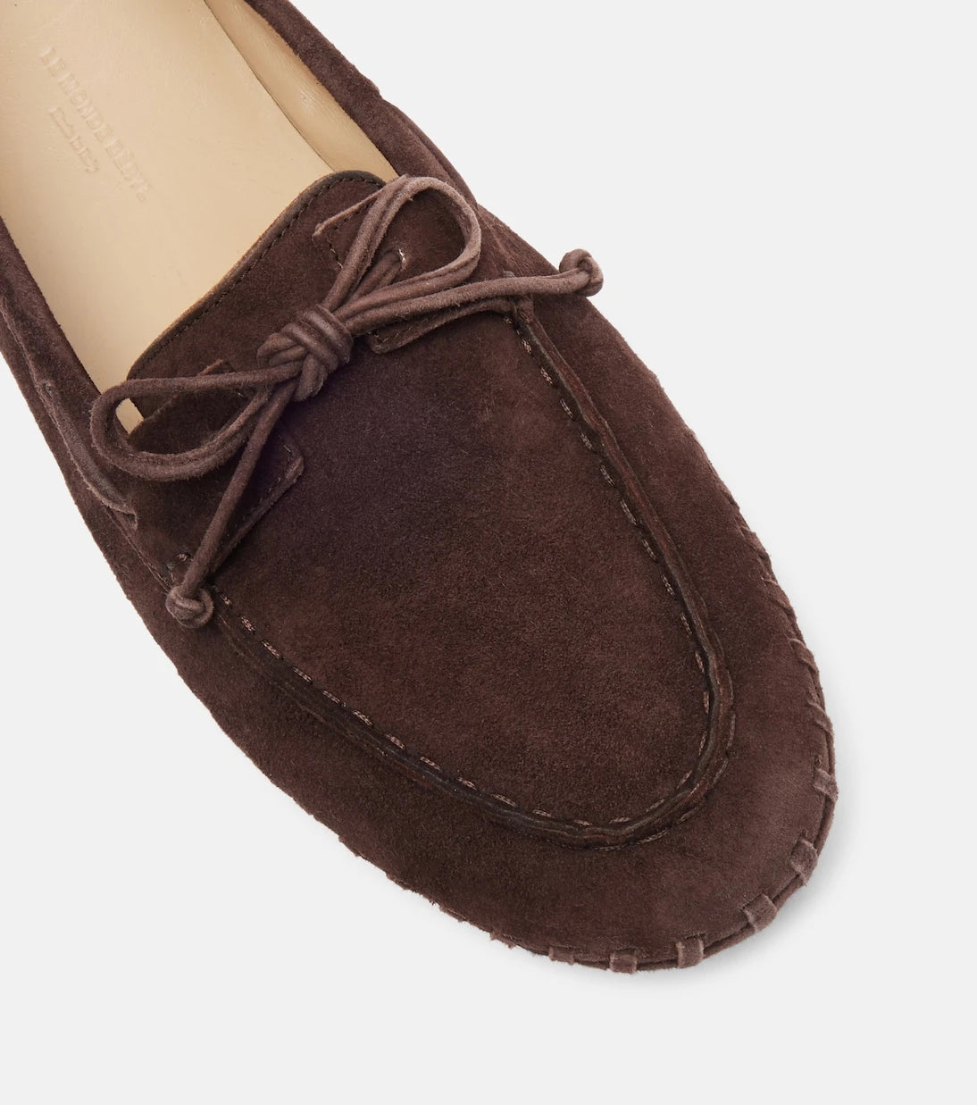 Le Monde Béryl - Driver embroidered suede loafers